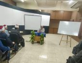 بالصور.. استمرار فعاليات دورةالقدس_والقضية_الفلسطينية، للسادةوعاظ_الأزهر_الشريف، والمنعقدة في الفترة من الأحد (١٢) مايو حتى الخميس(١٦) مايو (٢٠٢٤م).