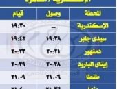بمناسبة فصل الصيف تشغيل قطارات نوم وأخري مكيفة لمحافظتي الإسكندرية ومرسي مطروح