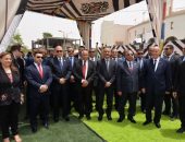 محافظ الإسماعيلية ورئيس هيئة قضايا الدولة يشهدان وضع حجر الأساس لمقر الهيئة الجديد بالمحافظة