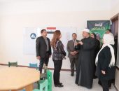 محافظ دمياط تختتم جولتها بإفتتاح ملحق رياض الأطفال بمعهد العباسية الأزهرى الابتدائي