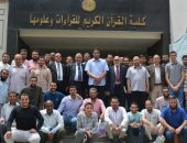 نائب رئيس جامعة الأزهر للوجه البحري يتفقد لجان امتحانات كليتي الاقتصاد المنزلي والقرآن الكريم بطنطا