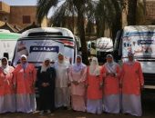 خلال يومين بالفشن : الكشف وتوفير العلاج لأكثر من 1600حالة في 7 تخصصات في قافلة مجانية للصحة ضمن المبادرة الرئاسية ” حياة كريمة”.