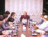 وزيرة التضامن الاجتماعي تستقبل سفير اليابان بالقاهرة والوكالة اليابانية للتنمية جايكا