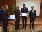 القوات الجوية المصرية  بالتعاون مع الجانب الفرنسى تنظم فعاليات تسليم شهادات إجتياز الدورة التدريبية للغة الفرنسية