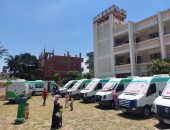 توقيع الكشف الطبى بالمجان على ١٠٦٨ مواطن خلال قافلة نفذتها الصحة بعزبة أبو الفتوح