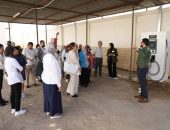 وفد المركز الأوروبي للوقاية من الأمراض ومكافحتها ECDC))  يجري زيارة ميدانية لمستشفى شرم الشيخ الدولي