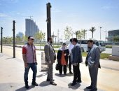 مسئولو التطوير المؤسسي  بـ”هيئة المجتمعات العمرانية “يزورون مدينة العلمين الجديدة