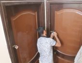 تنفيذ  31  قرار غلق وتشميع لمحال وحضانات ومراكز دروس خصوصية مخالفة بمدينتي الشيخ زايد والسادات