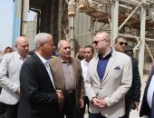 محافظ بني سويف يتابع ميدانياً  سير أعمال توريد القمح المحلي للموسم الحالي خلال زيارته لمُجمّع صوامع سدس