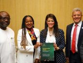 وزيرة التعاون الدولي تلتقي رئيسة الميثاق العالمي بأفريقيا لاستكشاف فرص التعاون المشترك وتكامل المبادرات الهادفة لتمكين القطاع الخاص وتعزيز مبادئ الاستدامة