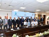 وزير الشباب والرياضة يشهد مراسم توقيع عقد رعاية  لـ 4 من أبطال مصر لأولمبياد  ٢٠٢٤ و ٢٠٢٨