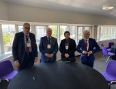 وزير التعليم العالي يبحث مع وزير التعليم السعودي ووزير التعليم العالي العراقي وعدد من الشخصيات الأكاديمية البريطانية البارزة سُبل تعزيز التعاون الأكاديمي والبحثي المُشترك