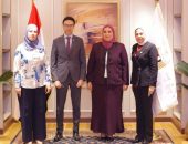 القباج تستقبل رئيس بعثة اللجنة الدولية للصليب الأحمر بالقاهرة