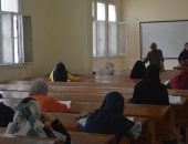 نائب رئيس جامعة الأزهر، يواصل جولاته التفقدية لمتابعة انتظام سير أعمال امتحانات الفصل الدراسي الثاني بكلية التربية بنات بأسيوط