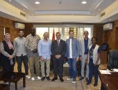 قبل مغادرته القاهرة وفد الاتفاقية الدولية لوقاية النباتات IPPC سكرتير الاتفاقية الدولية للصحة النباتية يزور الحجز الزراعي المصري لبحث تعزيز قدرات الصحة النباتية المصرية