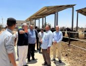 وزير الزراعة يتابع الأصول التابعة للوزارة في العامرية ويوجه برفع كفاءتها وحسن استغلالها بالشراكة مع القطاع الخاص