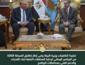 البيئة تعقد اجتماع موسع بمحافظ الغربية لمناقشة أهم مشروعات البرنامج الوطنى لإدارة المخلفات بالمحافظة للنهوض بالمنظومة