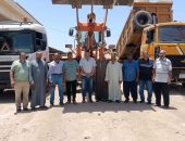 رجال وزارة الرى واصلوا العمل بتفانى خلال أجازة عيد الأضحى المبارك لخدمة المنتفعين
