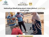 وزارة العمل : استكمال عمليات تسجيل وحصر العمالة غير المنتظمة بالوادى الجديد