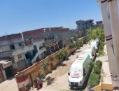 استمرت على مدار يومين وتردد عليها ١٥٤٩ مواطن تلقوا خدمات الكشف والعلاج بالمجان.. الصحة تُطلق قافلة طبية شاملة بعزبة عبد الرحيم بمركز كفر البطيخ