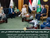 فى إطار جولات وزيرة البيئة لمتابعة أعمال منظومة المخلفات فى مصر