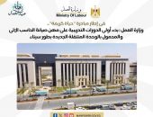 وزارة العمل : بدء أولى الدورات التدريبية على مهن صيانة الحاسب الالى والمحمول بالوحدة المتنقلة الجديدة بطور سيناء