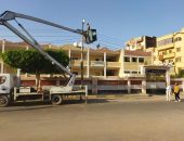 محافظ كفرالشيخ :رفع 1005 طن قمامة وتطهير شبكات الصرف الصحي ومتابعة حركة نقل الركاب خلال الحملات المستمرة للنظافة في مراكز ومدن المحافظة.