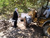 إزالة ٣حالات بناء مخالف بقرية القشيش التابعه للوحده المحليه بالقشيش _ مركز شبين القناطر