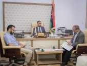 رئيس مجلس إدارةالهيئة العامة للتشغيل يجتمع بأعضاء اللجنة العلمية للمؤتمر الدولي للمشروعات الصغرى والمتوسطة  .