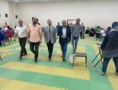 نائب رئيس جامعة بنها لشئون خدمة المجتمع وتنمية البيئة يتفقد الامتحانات بكليتي الحقوق والتربية الرياضية