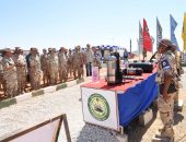 الفريق / أسامة عسكر رئيس أركان حرب القوات المسلحة يشهد تنفيذ البيان العملى لإجراءات التأمين التخصصى  لأحد تشكيلات الجيش الثالث الميدانى …