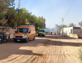 محافظ الوادي الجديد : السيطرة على حريق بزراعات نخيل بقرية القلمون بالداخلة