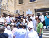 وزير الصحة يتفقد مستشفى الحمام المركزي بمحافظة مطروح