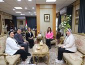 محافظ دمياط تستقبل ممثل المفوضية السامية للأمم المتحدة لشئون اللاجئين لدى مصر وجامعة الدول العربية لمناقشة سُبل تعزيز أواصر التعاون المشترك