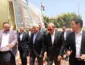 وزير التعليم العالي يزور أرض مستشفى بنها الجامعي الجديد