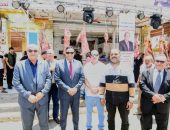 الدكتور أيمن مختار محافظ الدقهليةيقوم بتدشين مبادرة تخفيض أسعار بيع اللحوم