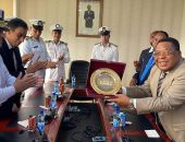 سفير جمهورية مصر العربية في مالابو يستقبل الدفعة الأولى من ضباط وزارة الداخلية المصرية الموفدة لتدريب الشرطة الاكواتورية