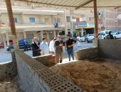 محافظ كفر الشيخ يتابع أعمال تطوير السوق الحضرى الجديد بمحور صبرى القاضى بغرب عاصمة المحافظة