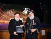 قداسة البابا تواضروس الثاني يشهدحفل العرض الأول للمسلسل التعليمي للأطفال “حدوتة كنز” الذي أنتجته كنيسة السيدة العذراء بأرض الجولف، مصر الجديدة