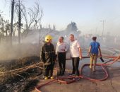 محافظ الدقهلية يكلف رئيس مركز ومدينة طلخا بمتابعة تداعيات نشوب حريق بمستودع قطع غيار سيارات بطريق ميت الكرما نطاق مدينة طلخا..