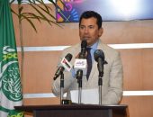 وزير الشباب والرياضة يشهد المؤتمر الصحفي للكشف عن تفاصيل بطولة العالم للناشئين للخماسي الحديث