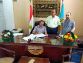 الاستاذ الدكتور خالد نصر عميد كلية أصول الدين والدعوة جامعة الأزهر بالمنوفية يعتمدالفرقة الأولى