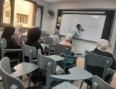 تواصل «مدرسة الخط العربي» بأكاديمية مواهب وقدرات، بمركز تطوير تعليم الطلاب الوافدين والأجانب بالأزهر،