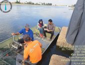 في إطار المهام المنوطة بالإدارة المركزية لشئون المياه  بضبط الحصص المائية للإدارات خلف القناطر الفاصلة وتحقيق عدالة التوزيع .