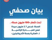 الصحة: فحص 2.7 مليون سيدة ضمن المبادرة الرئاسية لـ «العناية بصحة الأم والجنين»