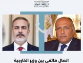 وزير الخارجية يجري اتصالاً هاتفياً مع نظيره التركي