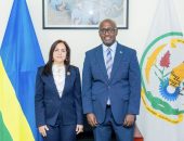 سفيرة مصر لدى رواندا تلتقي مع وزير الخارجية والتعاون الدولي الجديد