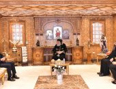 قداسة البابا يستقبل سفير اليونان بمصر