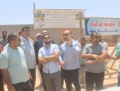 مسئولو ” الإسكان ” يتابعون موقف تنفيذ وحدات المبادرة الرئاسية ” سكن لكل المصريين ” بمدينة العاشر من رمضان