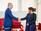لقاء السفير المصري لدى جمهورية الكونجو الديمقراطية مع وزيرة الدولة للشئون الخارجية والتعاون الدولي والفرانكفونية الكونجولية
